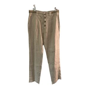 Sundance Quinn Linen Telcel Pants Size 12